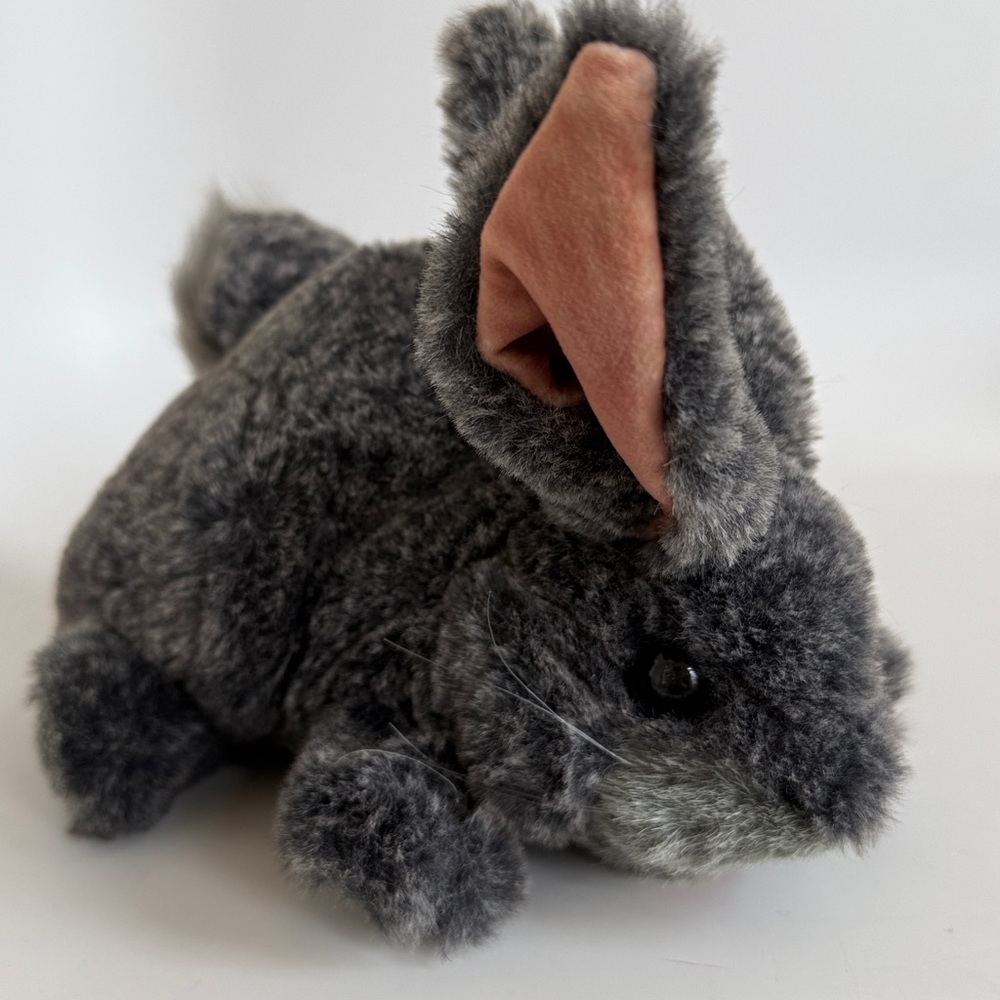 Folkmanis   Plush Rabbit Hand Puppet 9 Inches